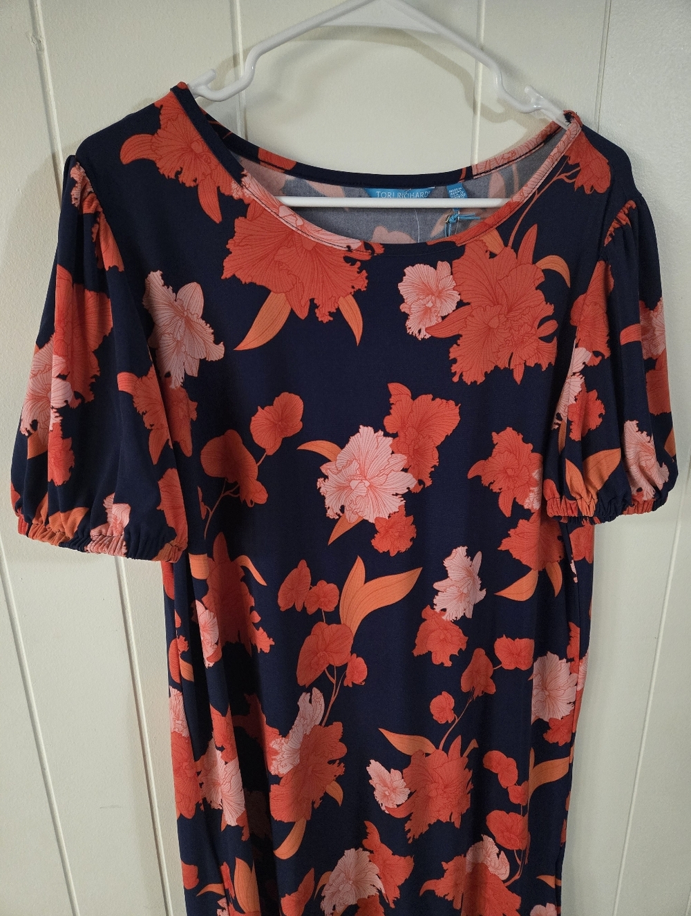 NWT Tori Richard Honolulu Floral Dress - Size XL